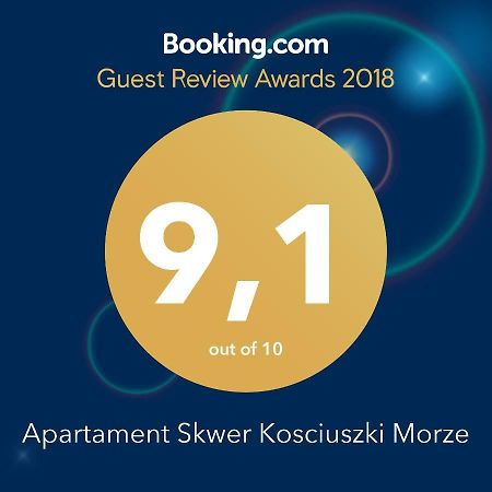 Apartament Skwer Kosciuszki Morze Gdynia Eksteriør billede